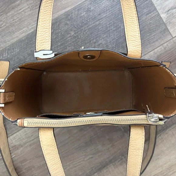 Michael Kors Tricolor Leather Gemma Small Tote Bag - Picture 11 of 16